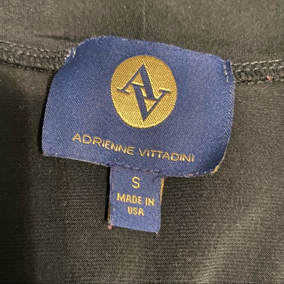 Adrienne Vittadini Black Slinky Cowl Neck Blouse - Picture 4 of 6